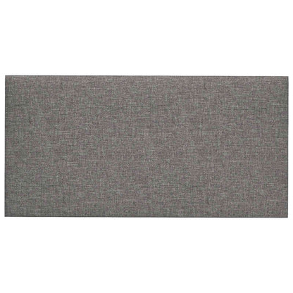 Testiera da Parete 12 pcs Grigio chiaro 60 x 30 cm Tessuto | homemem39