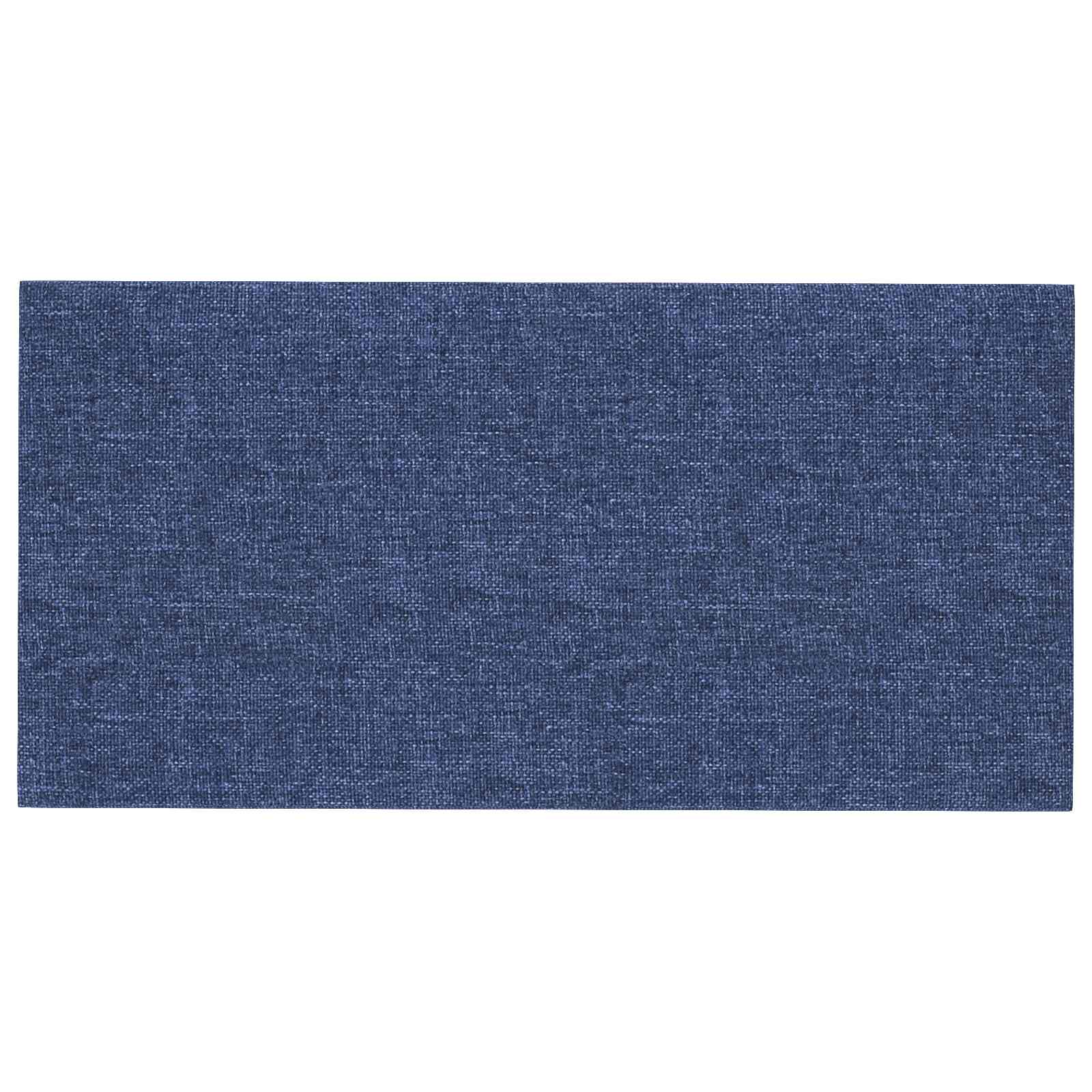 Testiera da Parete 12 pcs Blu 60 x 30 cm Tessuto | homemem39