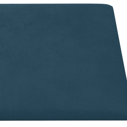 Testiera da Parete 12 pcs Blu Velluto | homemem39