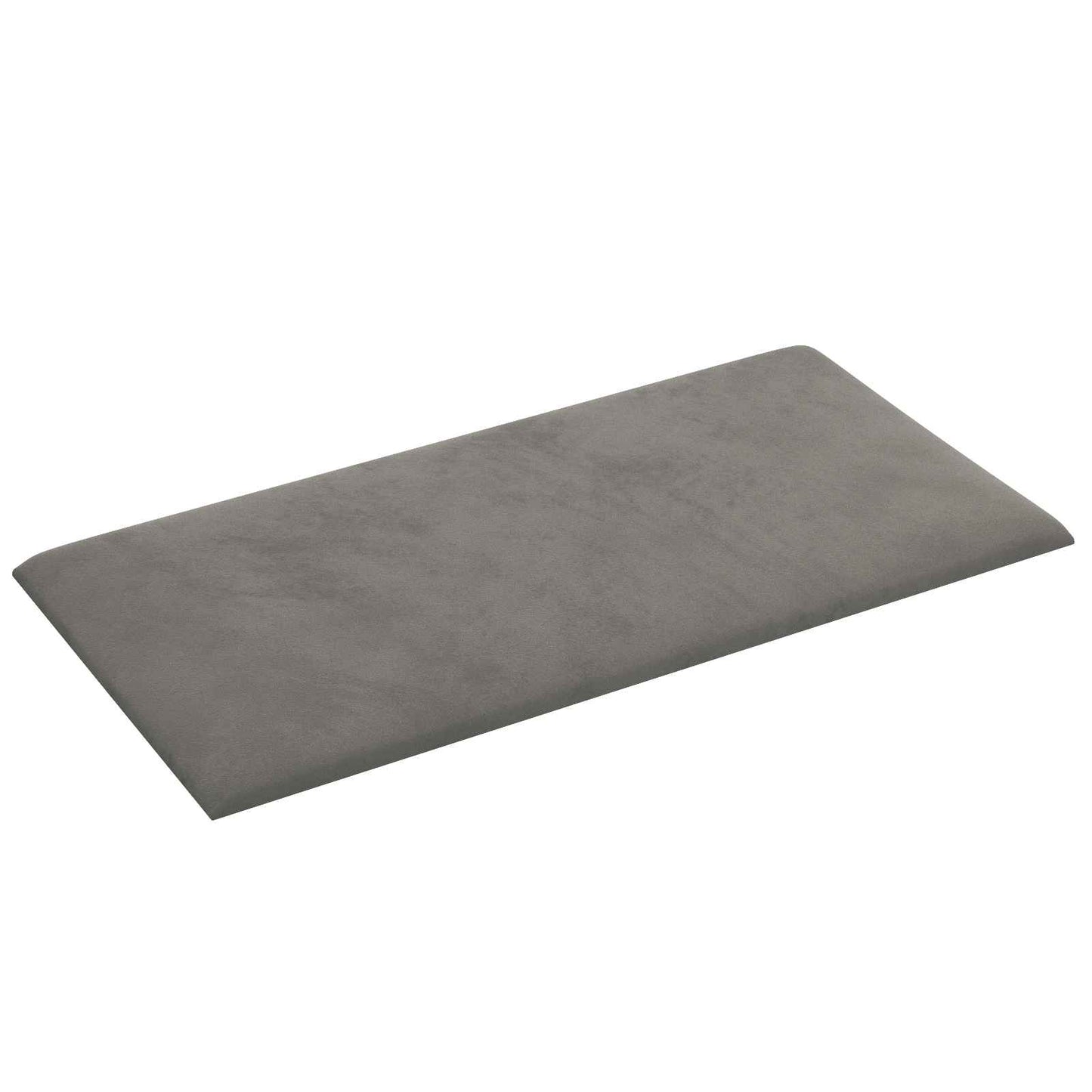 Testiera da Parete 12 pcs Grigio Chiaro Velluto