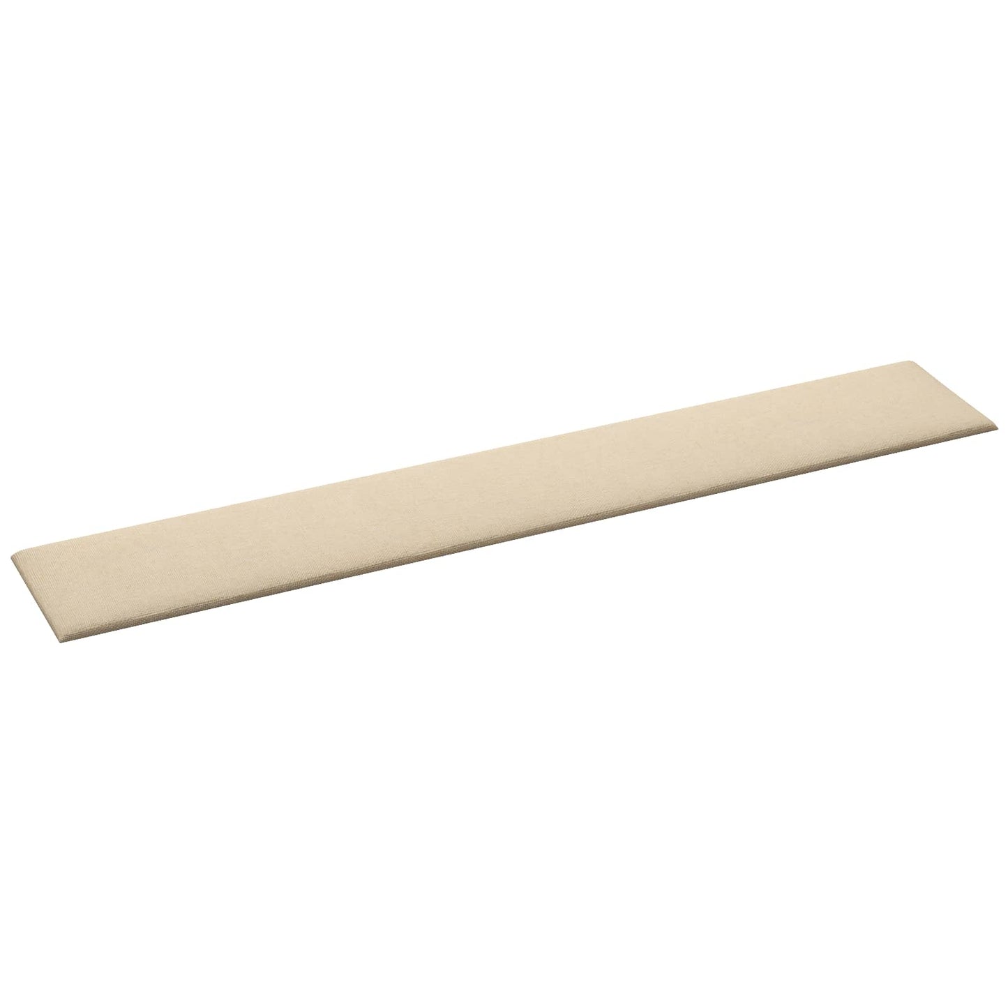 Testiera da Parete 12 pcs Crema 90 x 15 cm Tessuto | homemem39