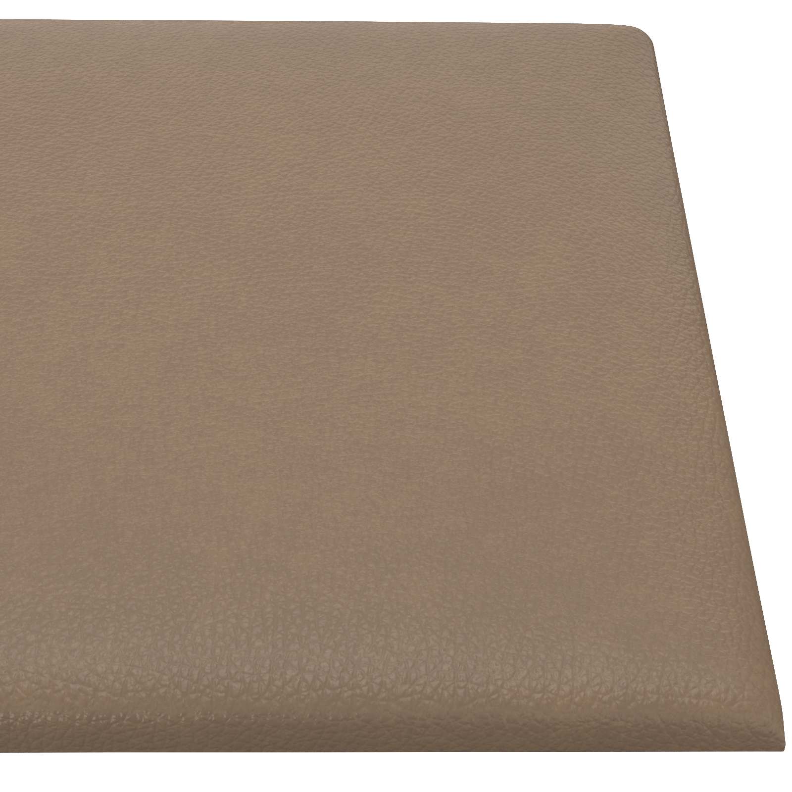 Testiera da Parete 12 pcs Cappuccino 90 x 15 cm Tessuto | homemem39