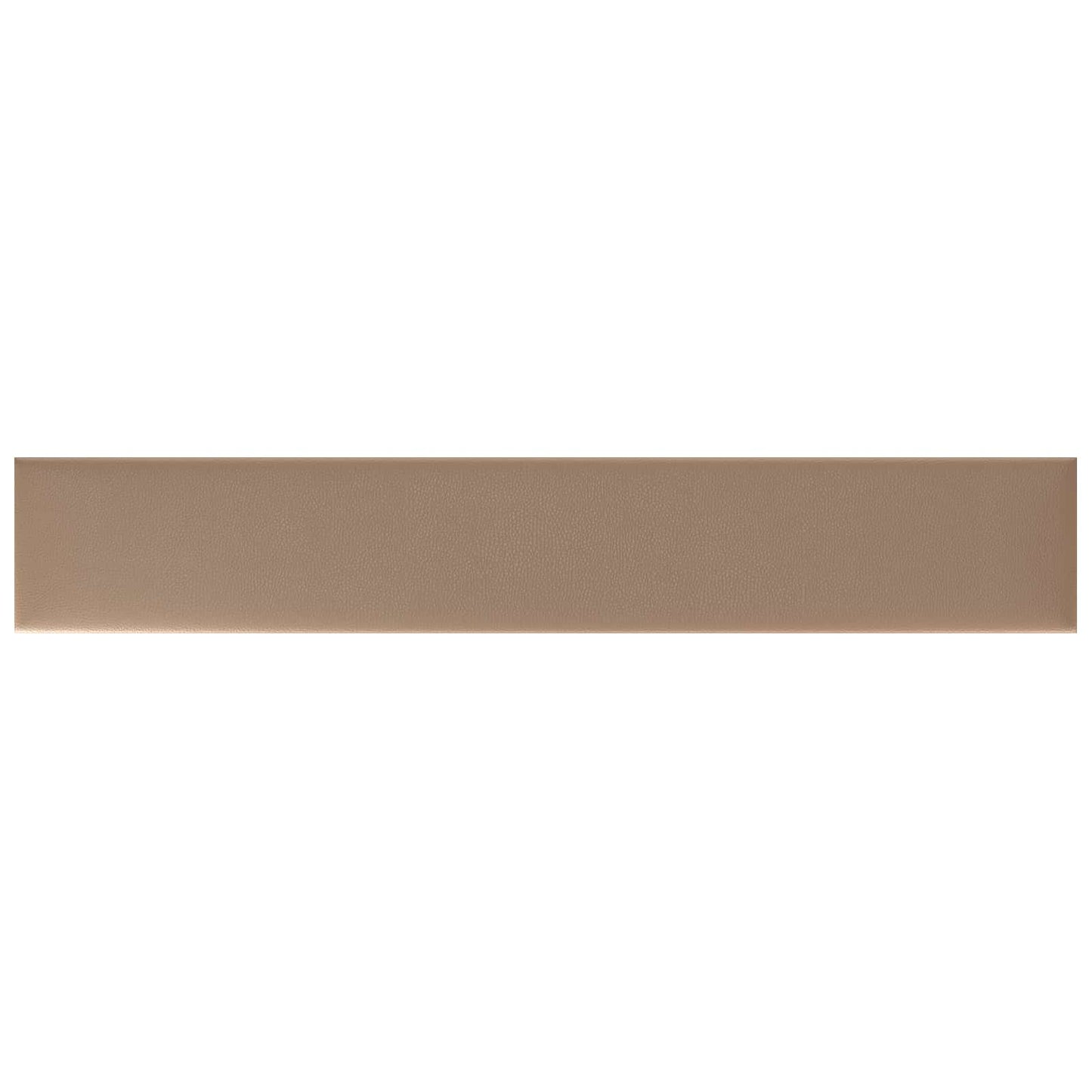 Testiera da Parete 12 pcs Cappuccino 90 x 15 cm Tessuto | homemem39
