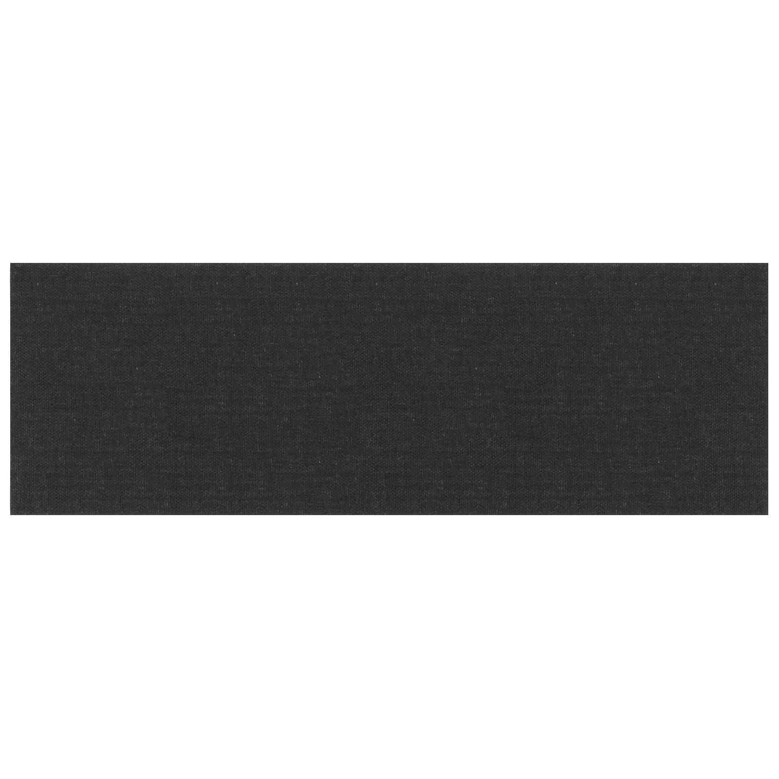 Testiera da Parete 12 pcs Nero 90 x 30 cm Tessuto | homemem39