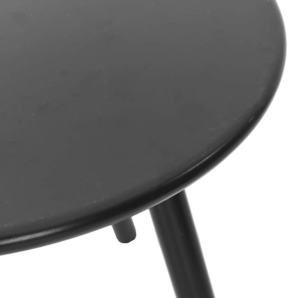 Set di Sedie da Giardino 3 pz in Polyrattan Nero - homemem39