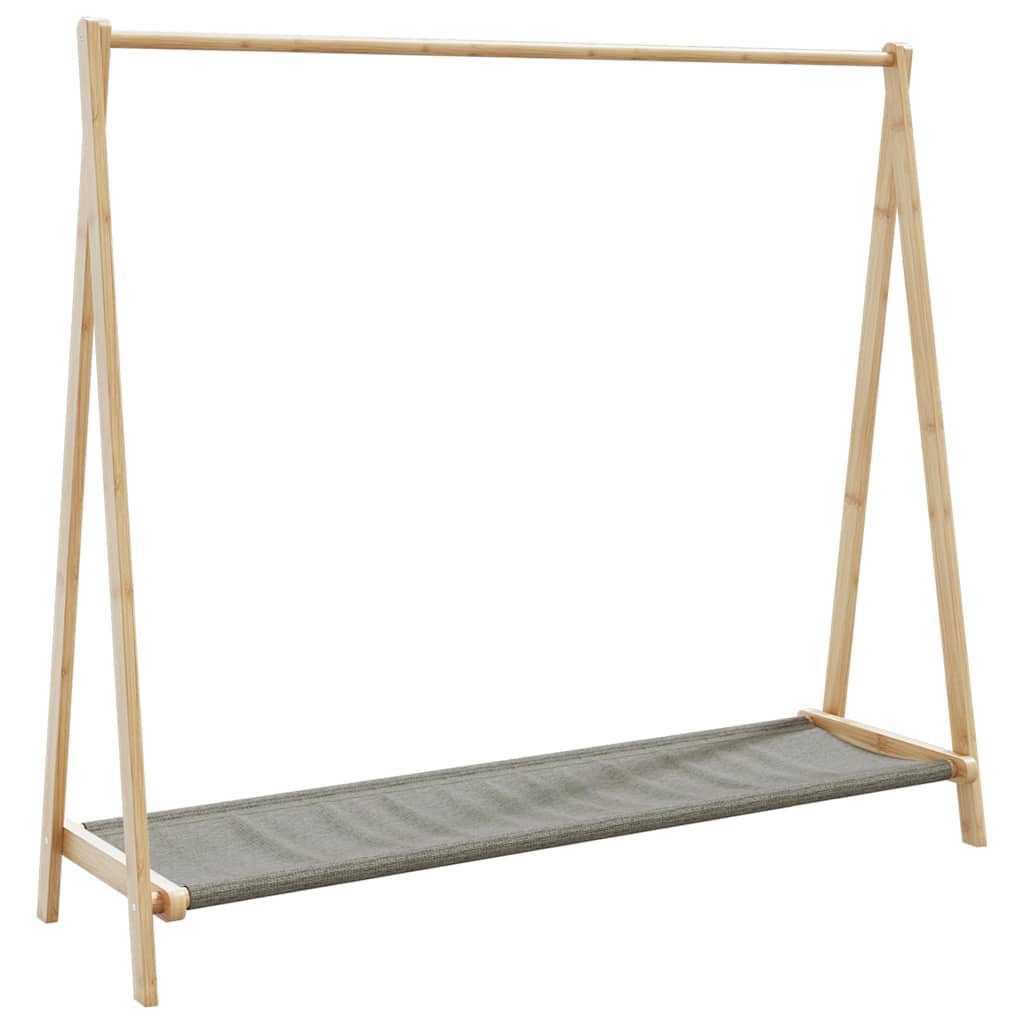 Appendiabiti con Ripiani 106x34x102 cm in Bambù | homemem39