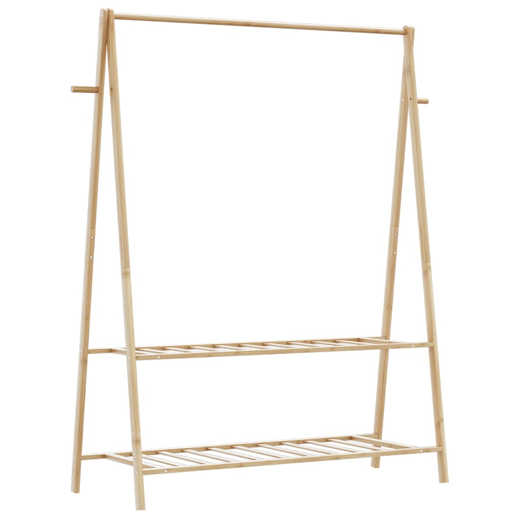 Appendiabiti con Ripiani 132x45,5x150,5 cm in Bambù | homemem39