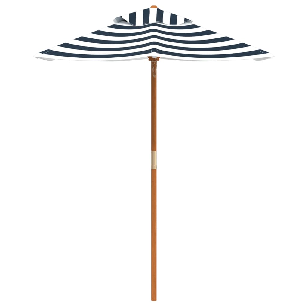 Ombrellone da Giardino per Bambini con Palo in Legno Ø120x140cm | homemem39