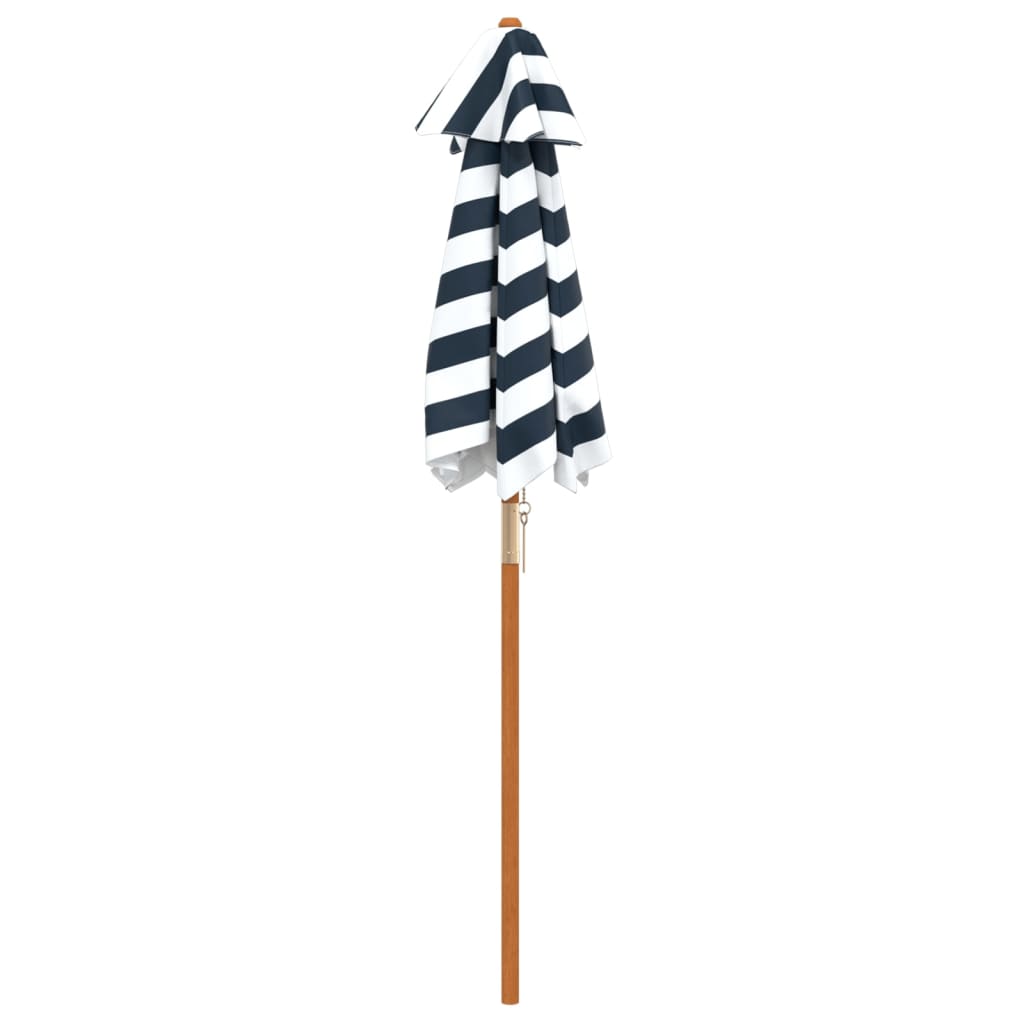 Ombrellone da Giardino per Bambini con Palo in Legno Ø120x140cm | homemem39
