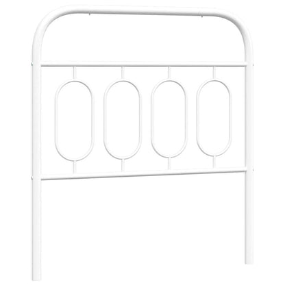 Testiera di Ricambio in Metallo Bianco 90 cm | homemem39