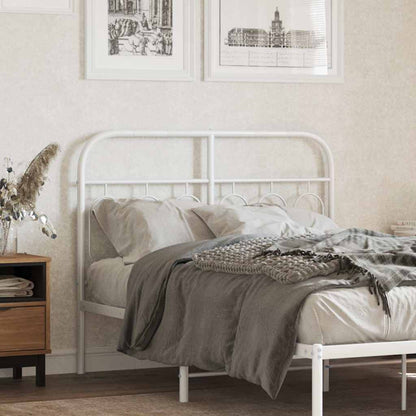 Testiera di Ricambio in Metallo Bianco 120 cm | homemem39