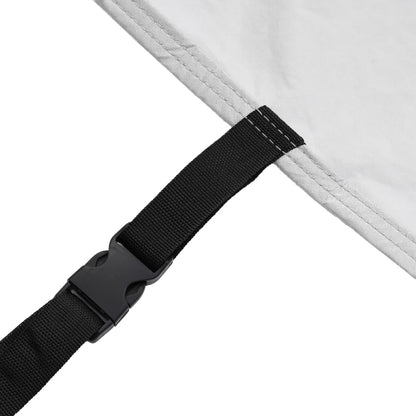 Copriauto per Fuoristrada Cinghie con Fibbia Argento Pieno XL