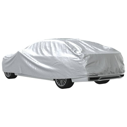 Copriauto per Berlina Cinghie con Fibbia Argento Pieno XL PEVA | homemem39