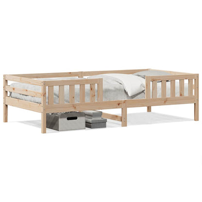 Letto senza Materasso 75x190 cm in Legno Massello Pino | homemem39