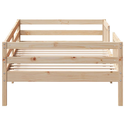 Letto senza Materasso 75x190 cm in Legno Massello Pino | homemem39