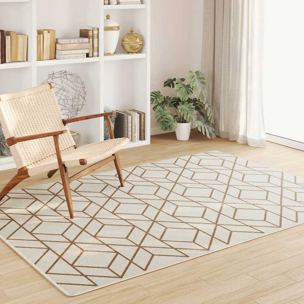 Tappeto a Pelo Corto Multicolore 160x230 cm Interni/Esterni - homemem39