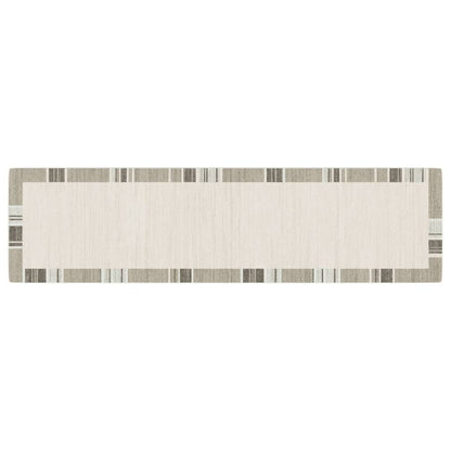 Tappeto a Pelo Corto Multicolore 80x300 cm Interni/Esterni