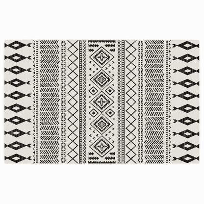 Tappeto a Pelo Corto Multicolore 190x300 cm Interni/Esterni - homemem39