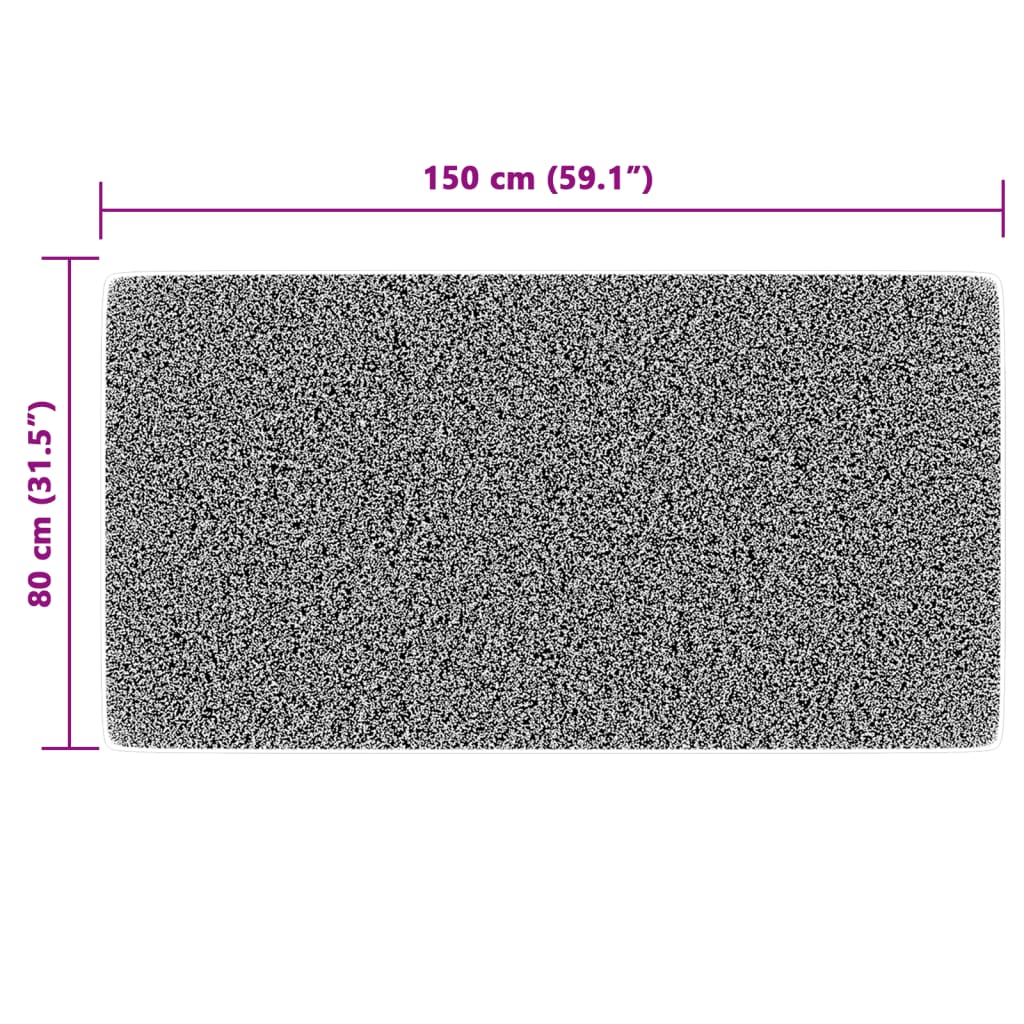 Tappeto a Pelo Corto Multicolore 80x150 cm Interni/Esterni - homemem39