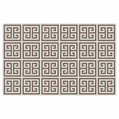 Tappeto a Pelo Corto Multicolore 190x300 cm Interni/Esterni - homemem39