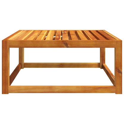 Tavolo da Giardino 65x65x29 cm in Legno Massello di Acacia | homemem39