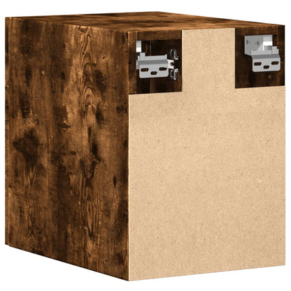 Mobile a Parete Rovere Fumo 30x42,5x40 cm in Legno Multistrato