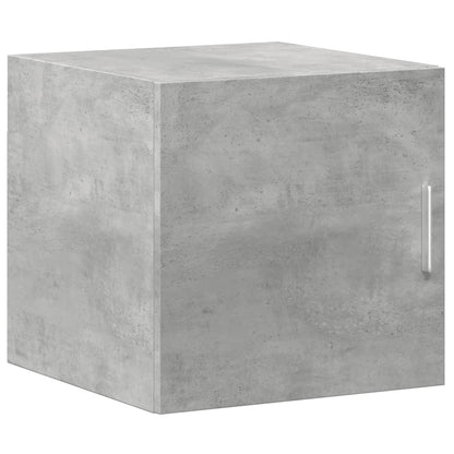 Mobile a Parete Grigio Cemento 40x42,5x40 cm Legno Multistrato