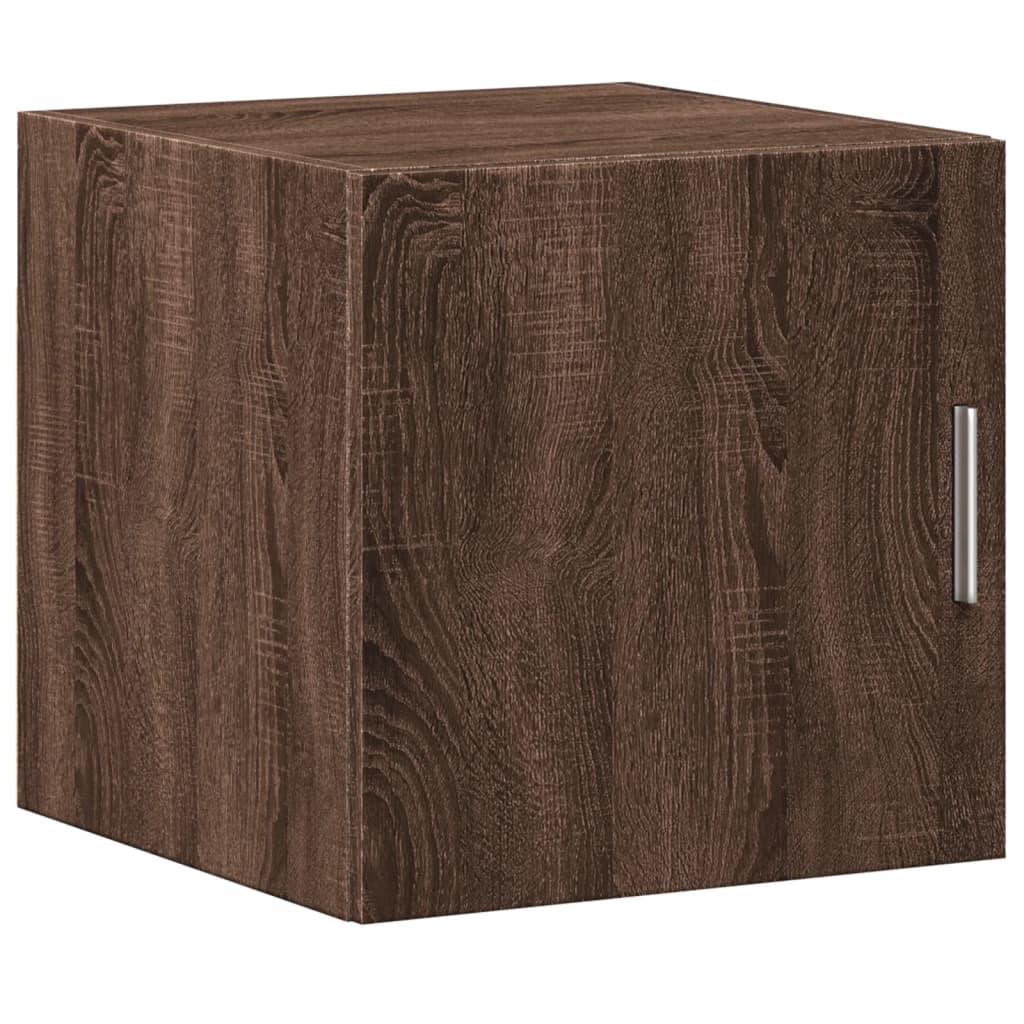 Mobile a Parete Rovere Marrone 40x42,5x40 cm Legno Multistrato