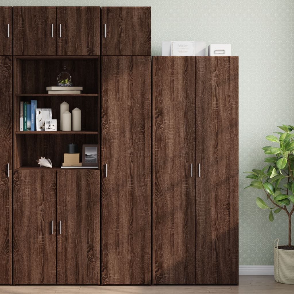 Mobile a Parete Rovere Marrone 40x42,5x40 cm Legno Multistrato