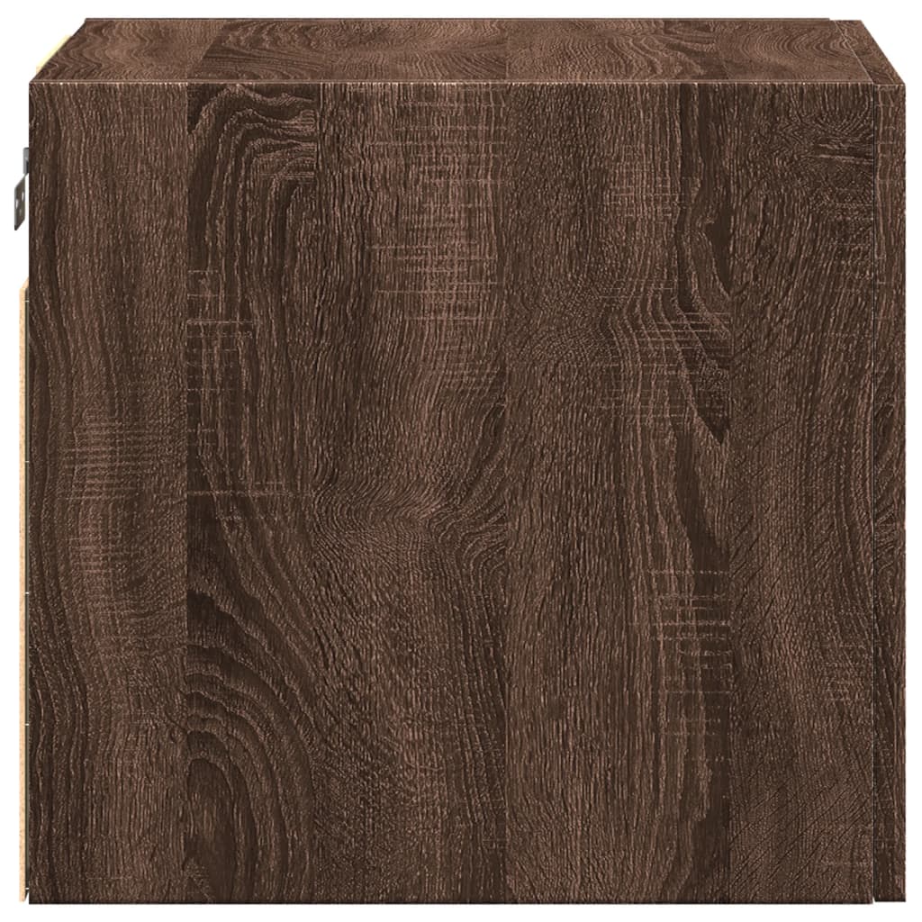 Mobile a Parete Rovere Marrone 40x42,5x40 cm Legno Multistrato - homemem39