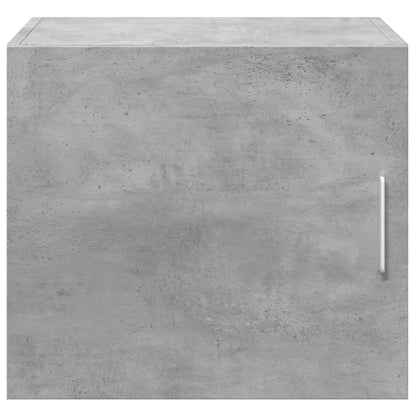 Mobile a Parete Grigio Cemento 45x42,5x40 cm Legno Multistrato