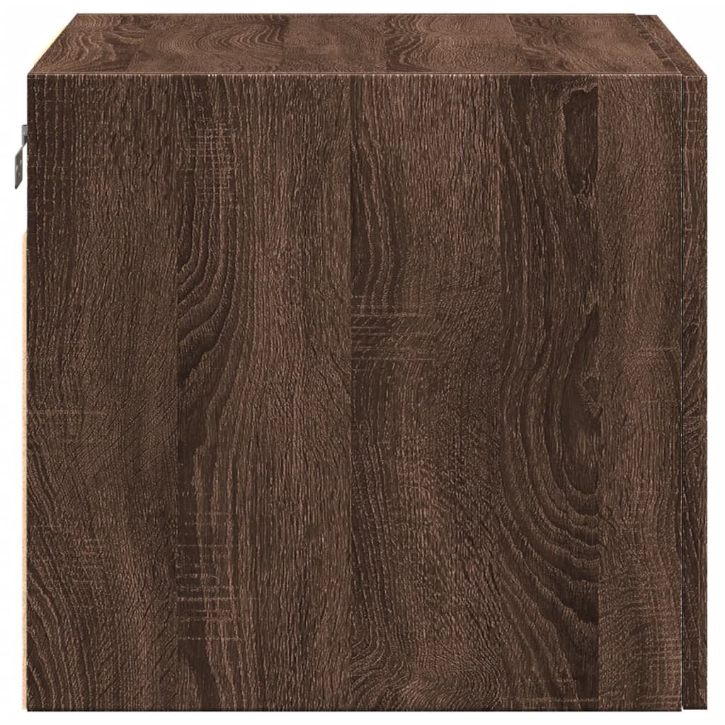 Mobile a Parete Rovere Marrone 50x42,5x40 cm Legno Multistrato