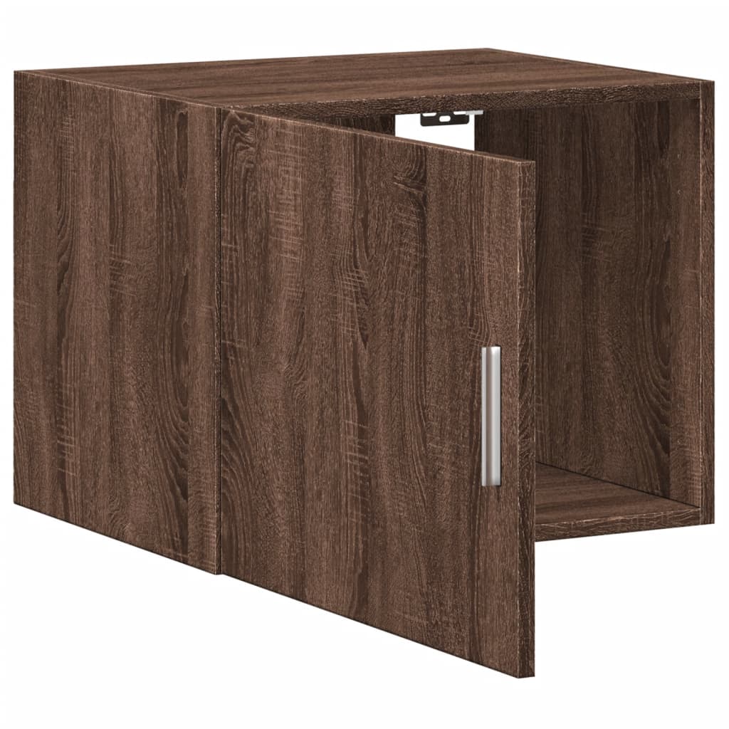 Mobile a Parete Rovere Marrone 50x42,5x40 cm Legno Multistrato