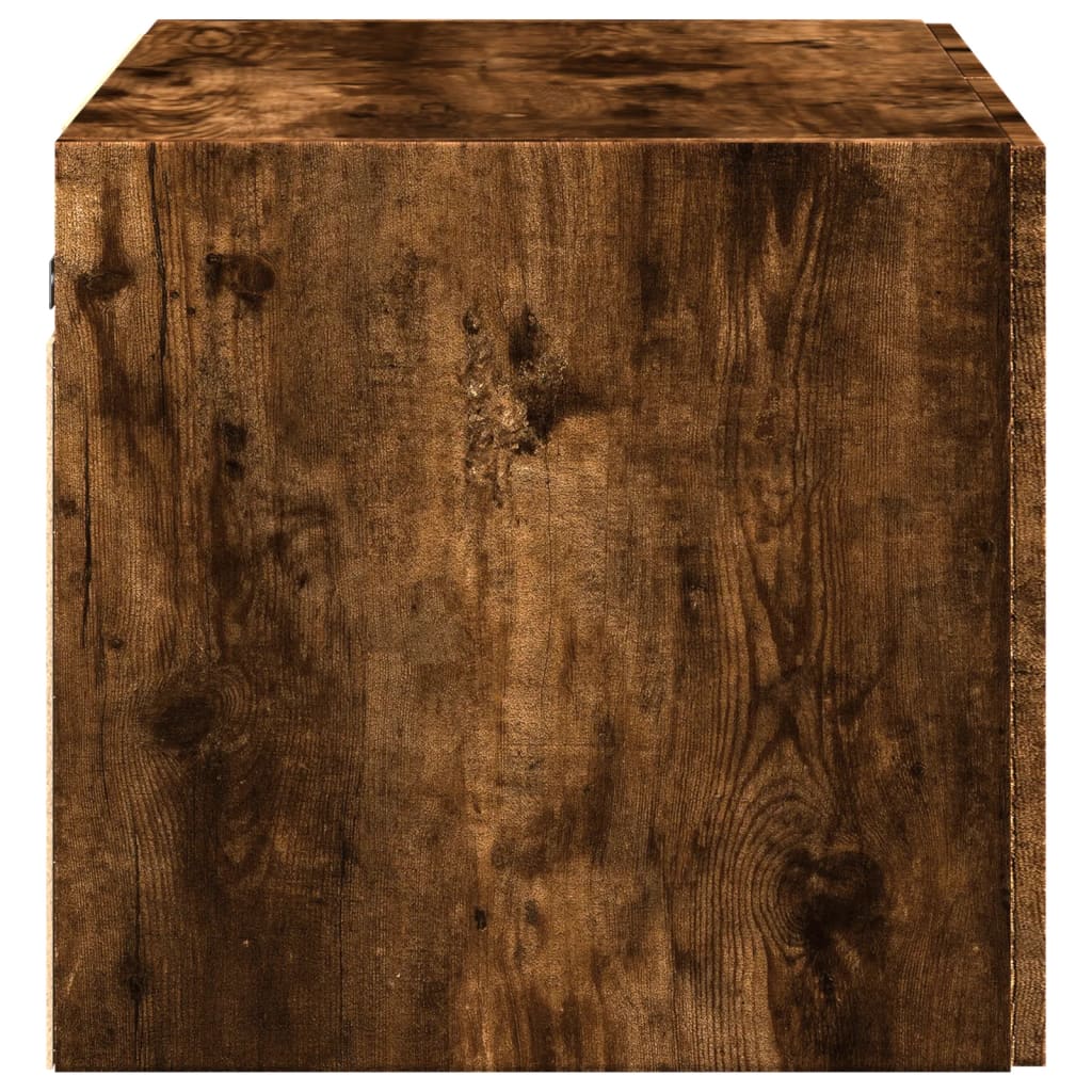 Mobile a Parete Rovere Fumo 70x42,5x40 cm in Legno Multistrato - homemem39