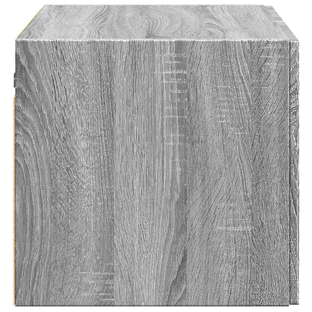 Mobile a Parete Grigio Sonoma 70x42,5x40cm in Legno Multistrato - homemem39