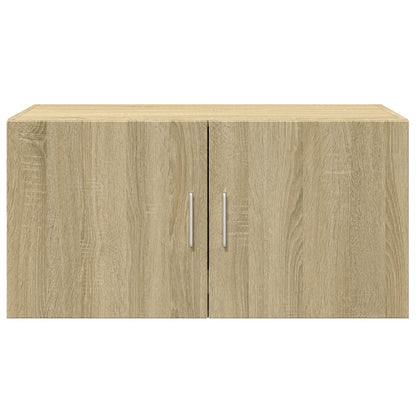 Mobile a Parete Rovere Sonoma 80x42,5x40 cm Legno Multistrato