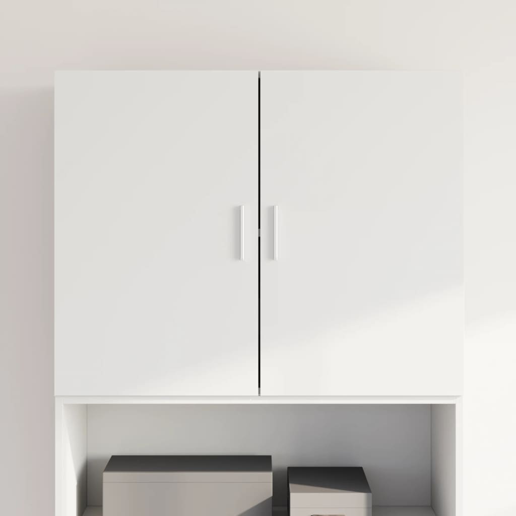 Mobile a Parete Bianco 80x42,5x64 cm in Legno Multistrato