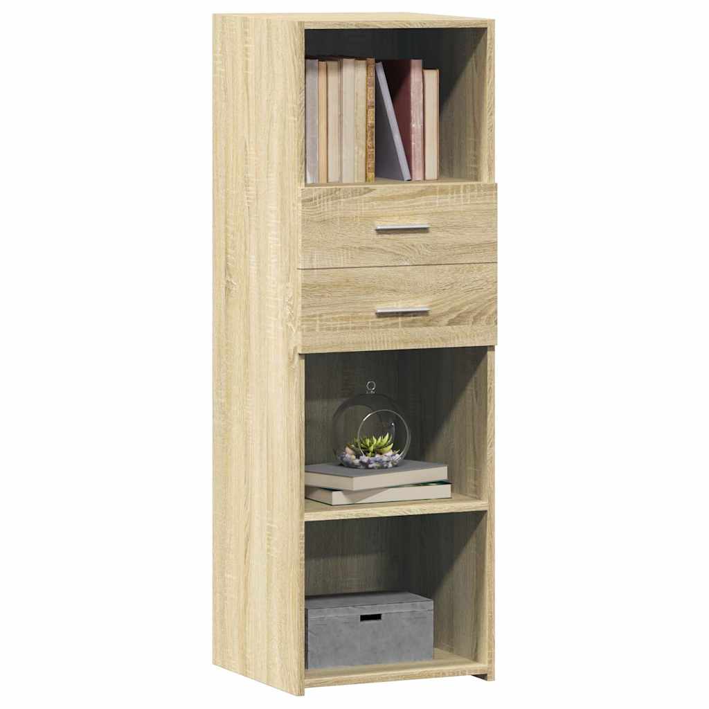 Credenza Rovere Sonoma 40x42,5x124 cm in Legno Multistrato - homemem39
