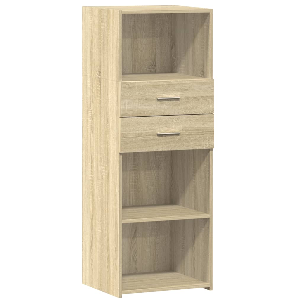 Credenza Rovere Sonoma 45x42,5x124 cm in Legno Multistrato - homemem39