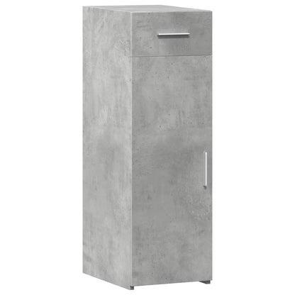 Credenza Grigio Cemento 30x42,5x93 cm in Legno Multistrato