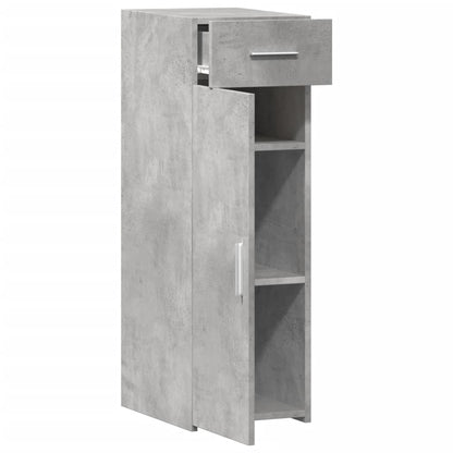 Credenza Grigio Cemento 30x42,5x93 cm in Legno Multistrato - homemem39