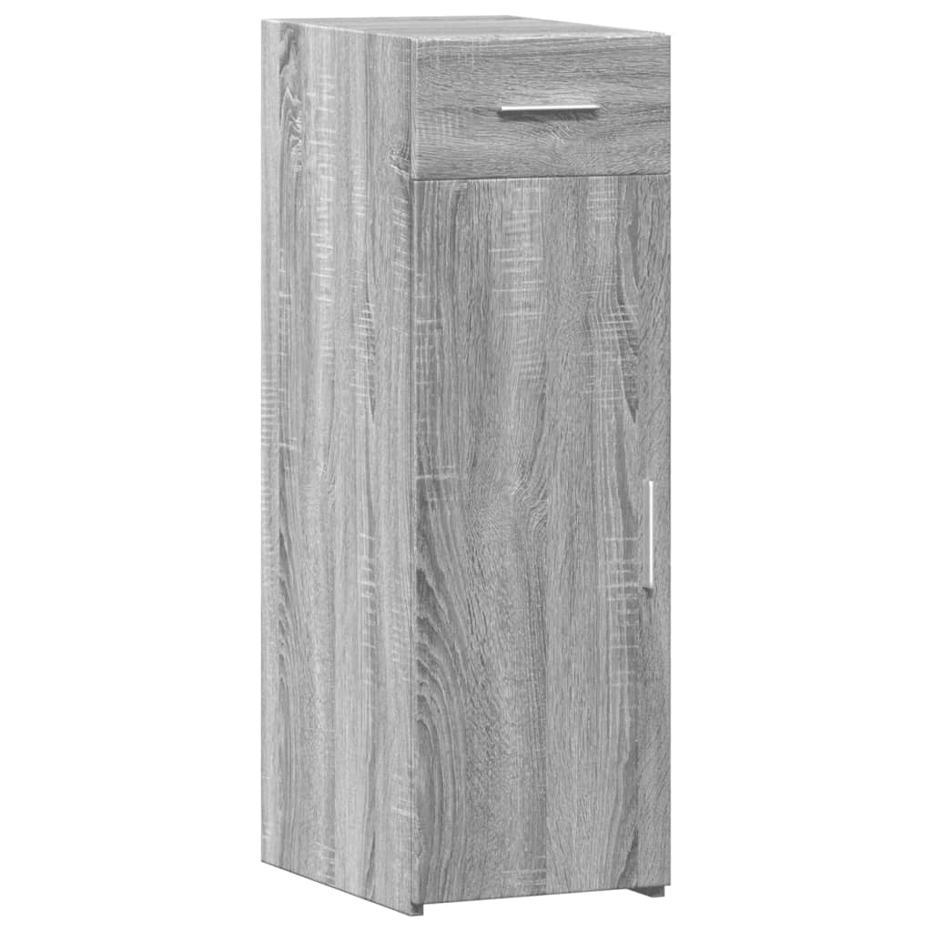 Credenza Grigio Sonoma 30x42,5x93 cm in Legno Multistrato - homemem39