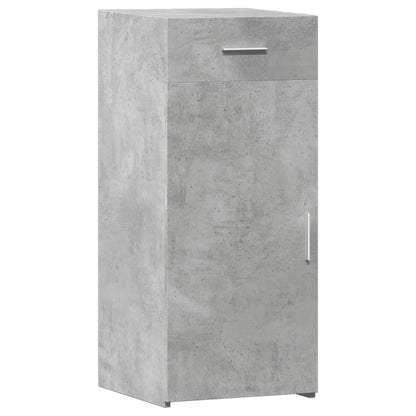 Credenza Grigio Cemento 40x42,5x93 cm in Legno Multistrato