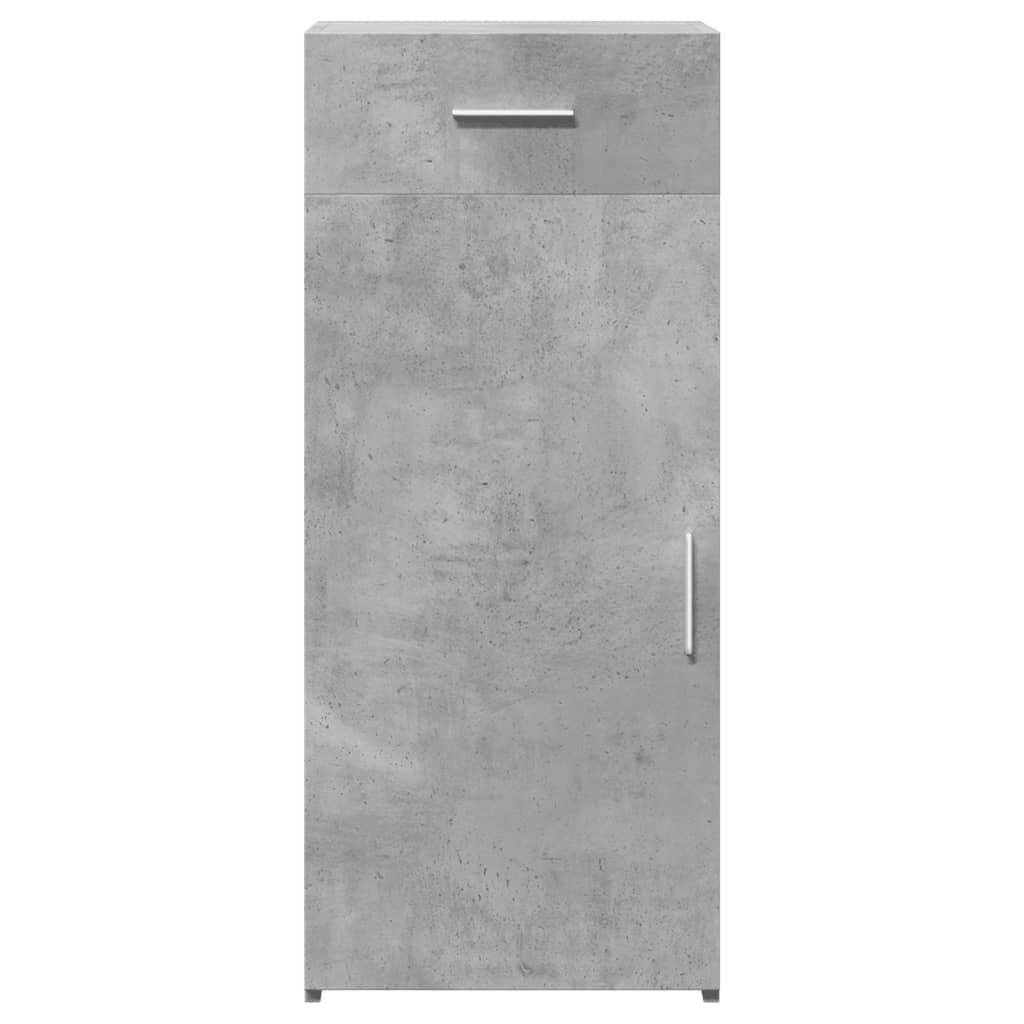 Credenza Grigio Cemento 40x42,5x93 cm in Legno Multistrato