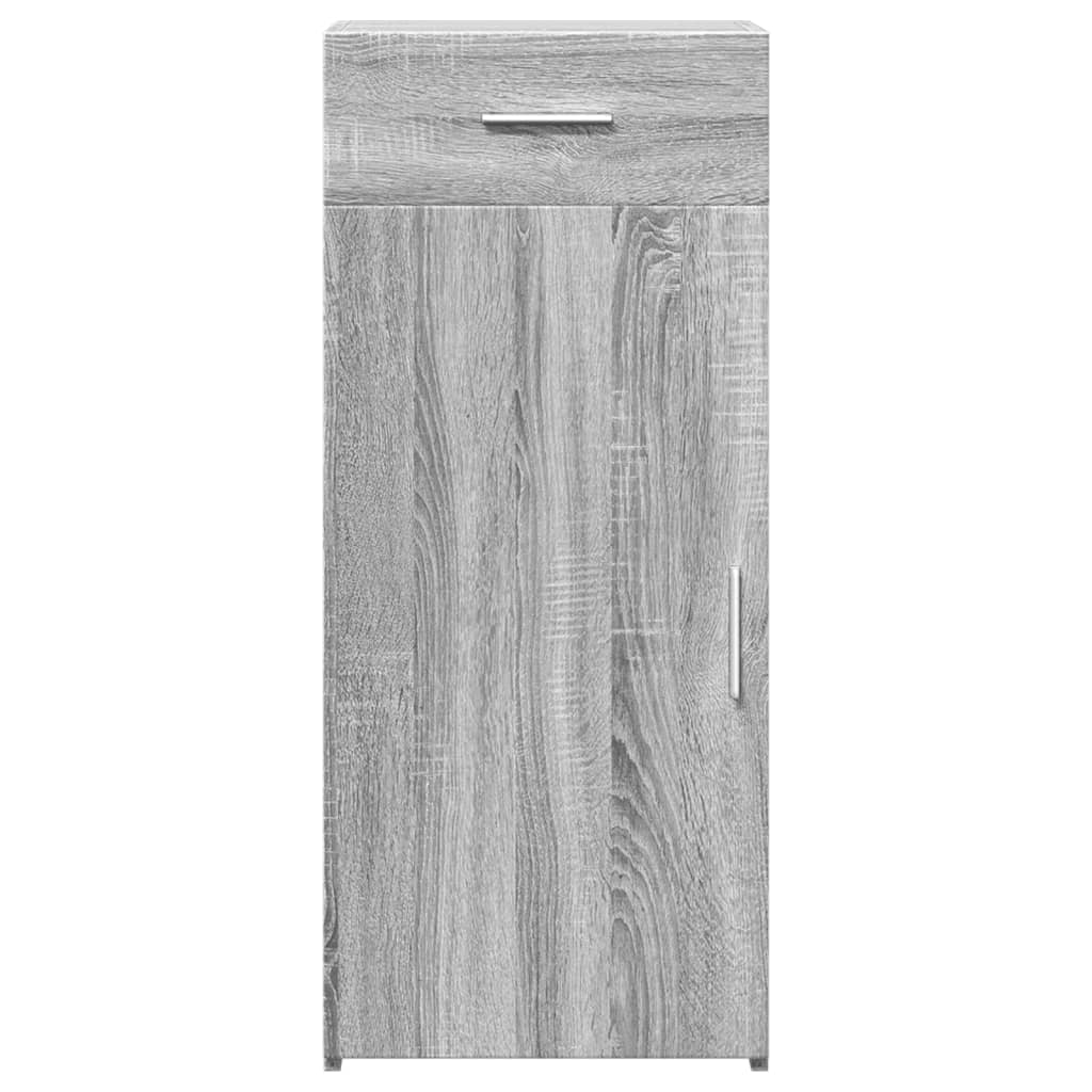 Credenza Grigio Sonoma 40x42,5x93 cm in Legno Multistrato