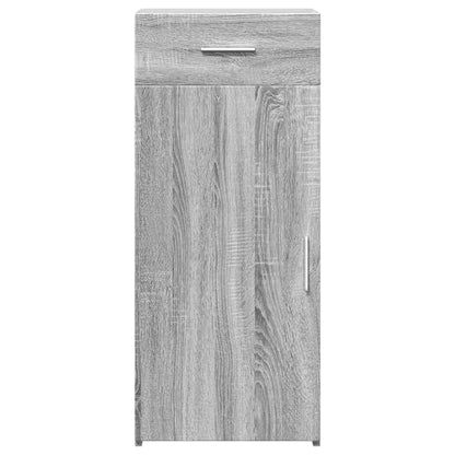 Credenza Grigio Sonoma 40x42,5x93 cm in Legno Multistrato