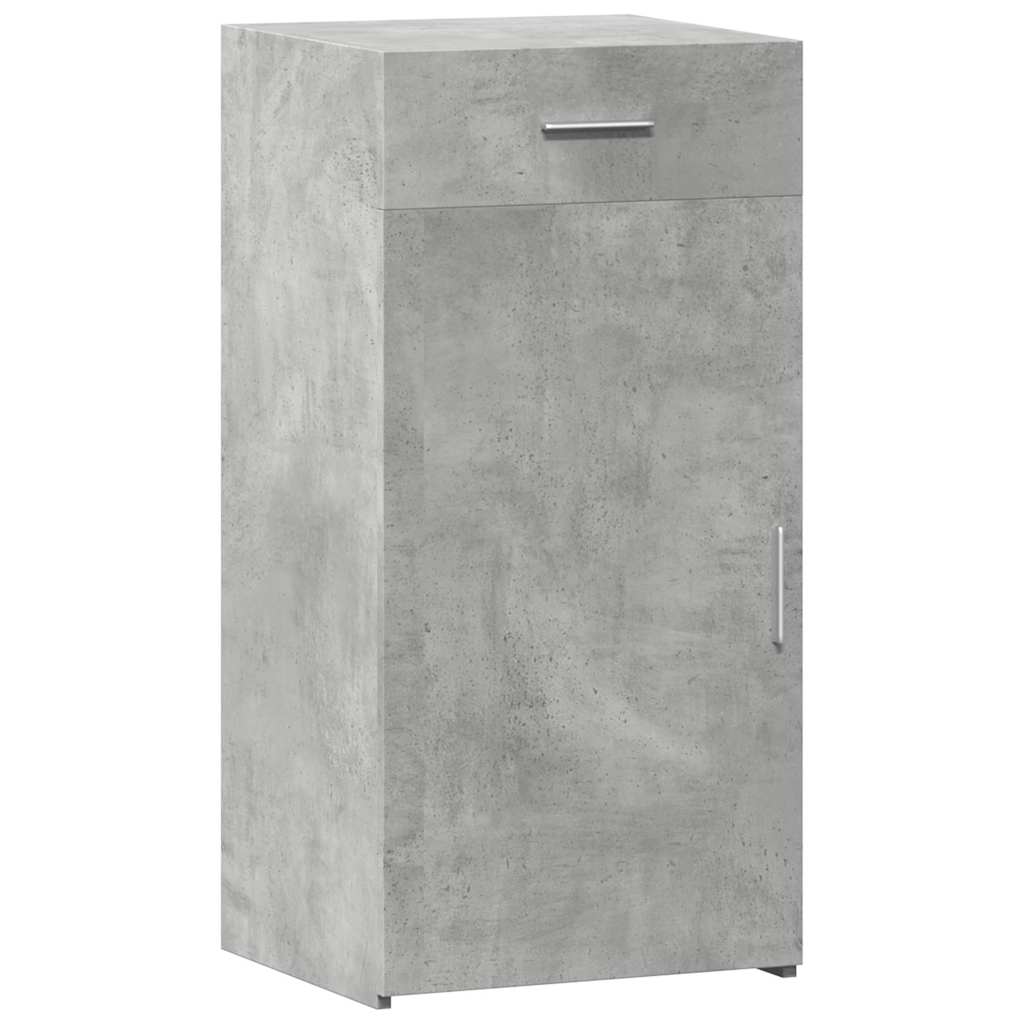Credenza Grigio Cemento 45x42,5x93 cm in Legno Multistrato - homemem39