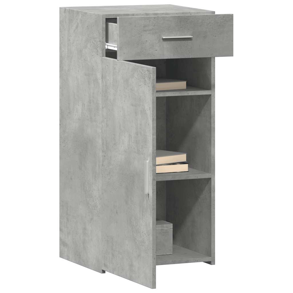 Credenza Grigio Cemento 45x42,5x93 cm in Legno Multistrato - homemem39