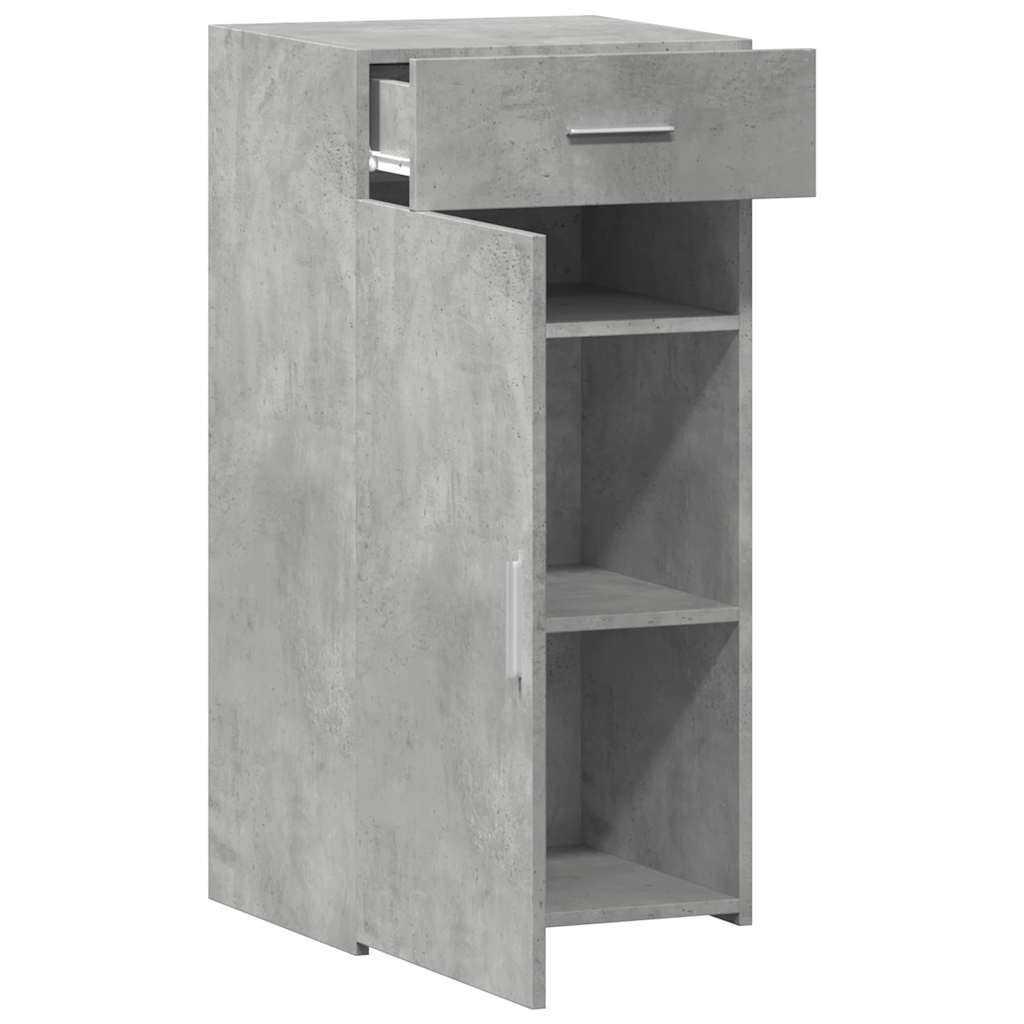 Credenza Grigio Cemento 45x42,5x93 cm in Legno Multistrato - homemem39