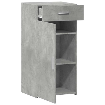 Credenza Grigio Cemento 45x42,5x93 cm in Legno Multistrato - homemem39